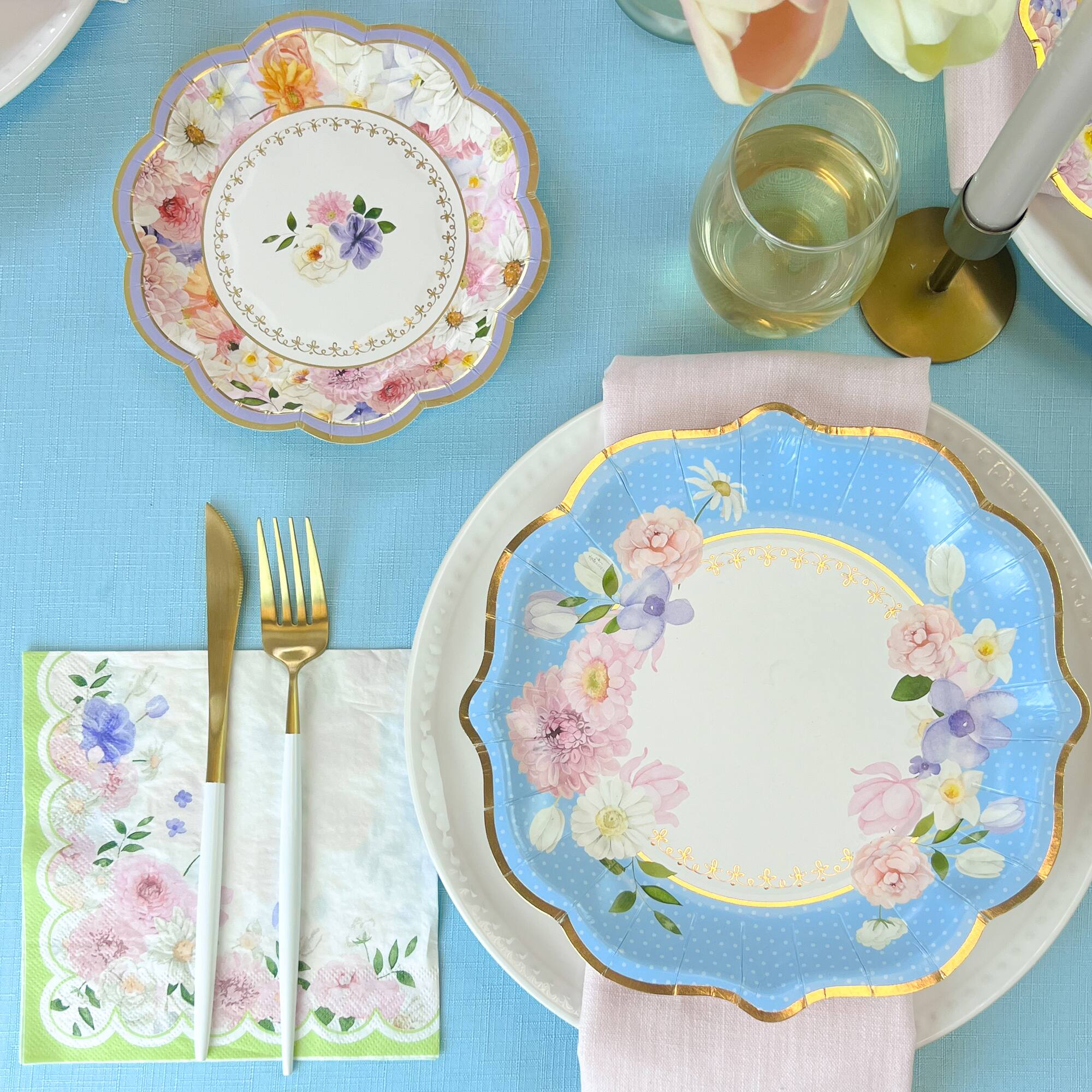 Kate Aspen® Tea Time Party 62-Piece Party Tableware Set
